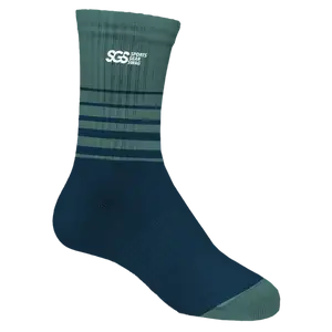 Custom lacrosse socks adult youth unisex speedster stripes - Socks