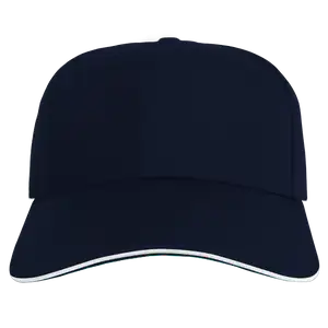 Custom adult youth unisex navy cap - Caps