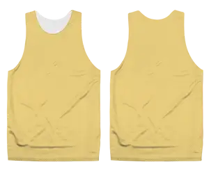 Custom pinnies adult youth unisex yellow - Pinnies