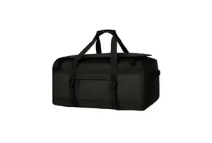 Black duffle bag with zipper pockets - Duffle-bags