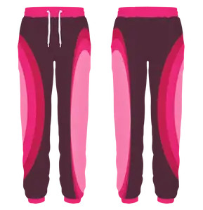 Custom rounded shapes adult youth unisex sweatpants - Sweatpant