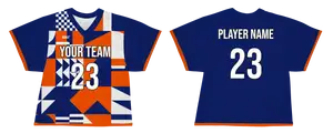 Custom extraordinary adult youth unisex lacrosse jersey - Jersey