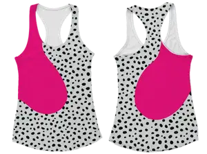 Custom new track racerback sleeveless shirts-style 6 - Shirt-sleeveless