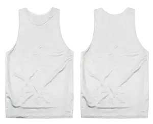 Custom white adult youth unisex pinnies - Pinnies