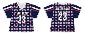 Custom small stars adult youth unisex lacrosse jerseys - reversible uniform - Jersey