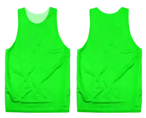 Custom fluorescent green adult youth unisex pinnies - Pinnies