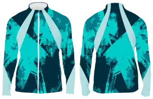 Custom unique abstract long sleeve adult youth unisex full zip jacket - Shirt-long-sleeve