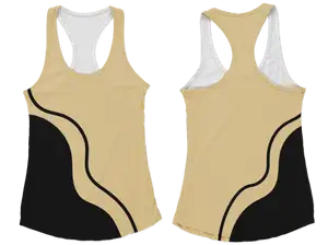 Custom new track racerback sleeveless shirts-style 8 - Shirt-sleeveless