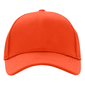 Custom adult youth unisex deep orange cap - Caps