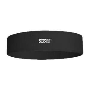 Custom adult youth unisex black headband - Head-band