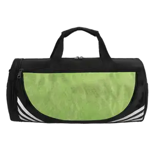 Black, green, & white duffle bag - Duffle-bags