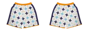 Custom multiple stars adult youth unisex lacrosse shorts - Short
