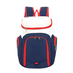 Navy, white, & orange backpacks - Backpacks