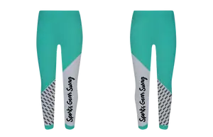 Custom gradient adult youth  leggings - Legging