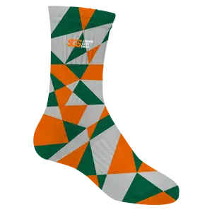 Custom lacrosse socks adult youth unisex color splash - Socks
