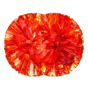 Custom cheerleading pom poms poppy - Pom-poms