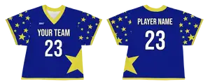 Custom big side star adult youth unisex lacrosse jerseys - reversible uniform - Jersey