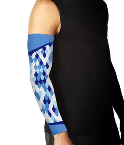 Custom fish scale adult youth unisex full arm sleeve - Arm-sleeve