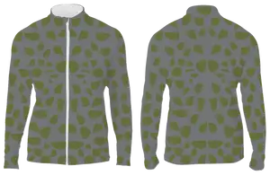 Custom animal skin long sleeve adult youth unisex full zip jacket - Shirt-long-sleeve