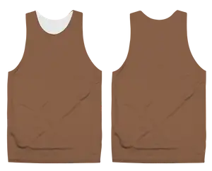 Custom pinnies adult youth unisex brown - Pinnies