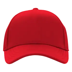 Custom adult youth unisex deep red cap - Caps