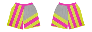 Custom vertical diagonal stripes adult youth unisex lacrosse jerseys - reversible uniform - Jersey