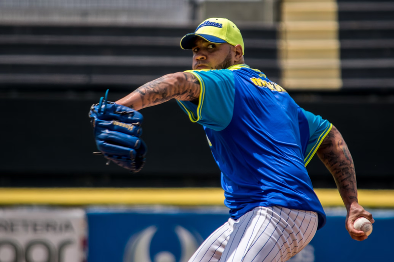 Baseball Player Pitching Ball