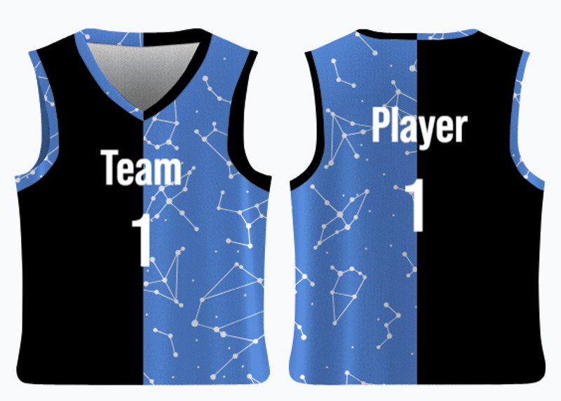 space jersey template