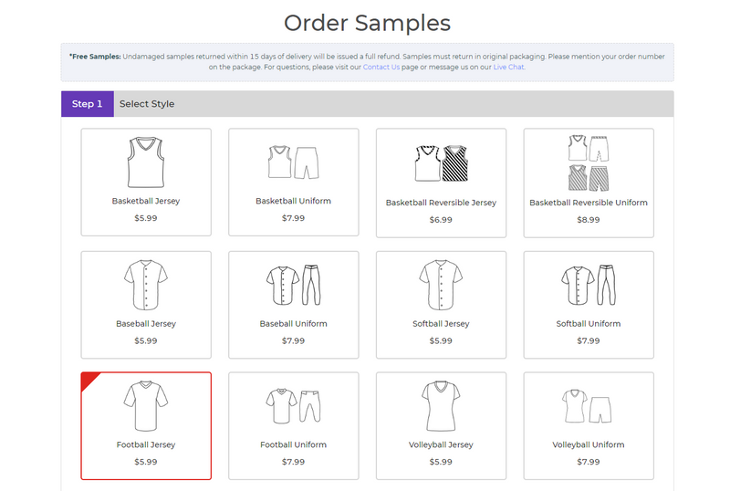 Football Jersey Sample Ordering