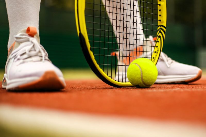 tennis socks and shoes