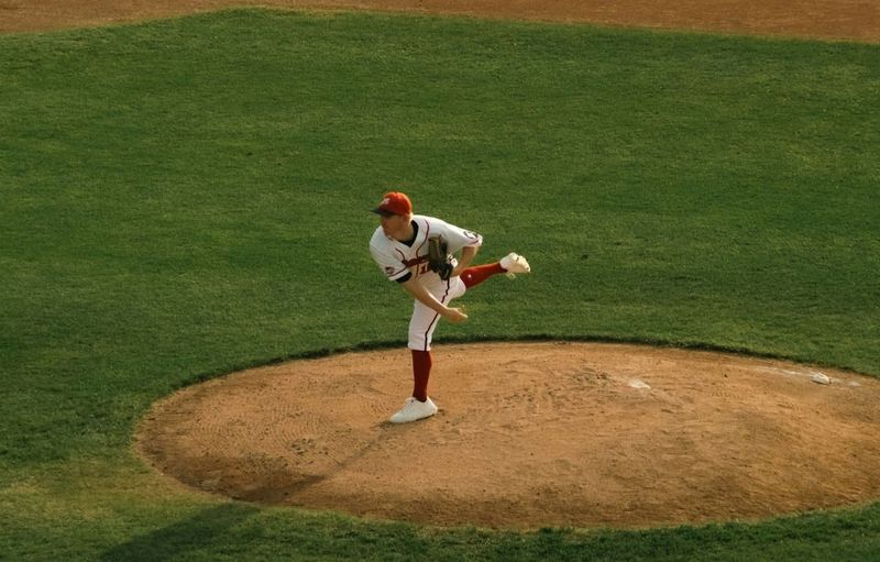 Baseball Pitcher on Mound