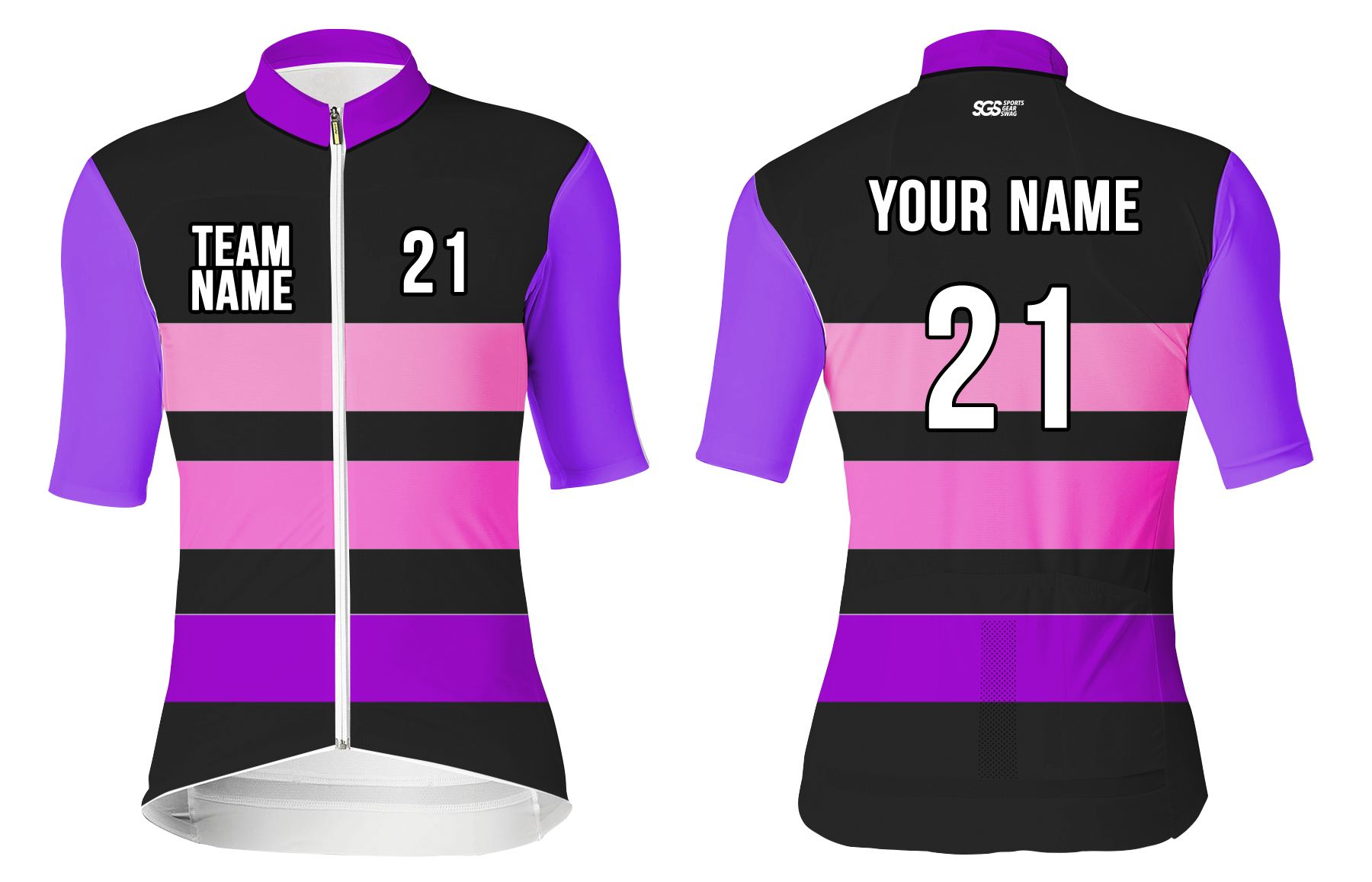 Gay Pride Rainbow Cycling Jersey (Customizable) – Outdoor Good Store