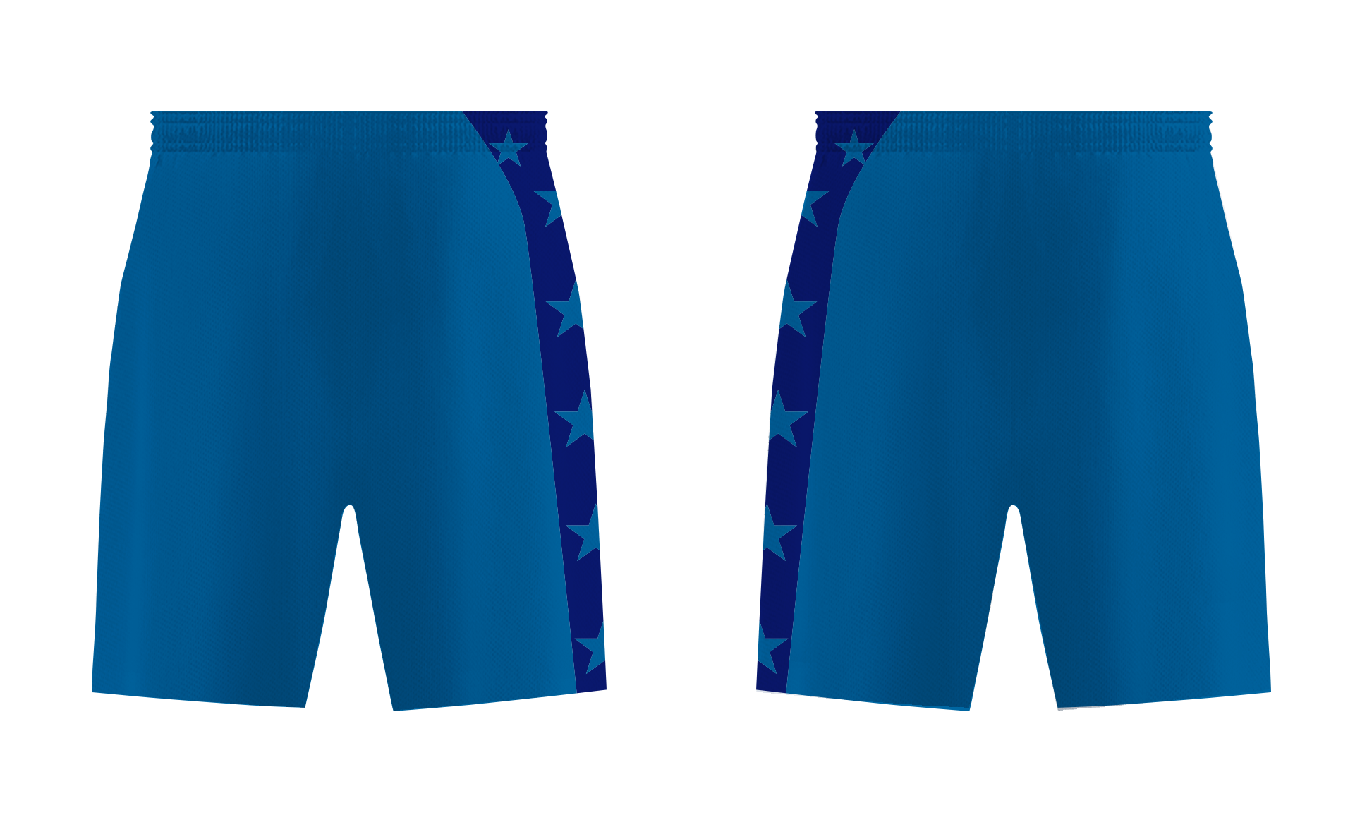 Custom Shooting Stars Adult Youth Soccer Shorts